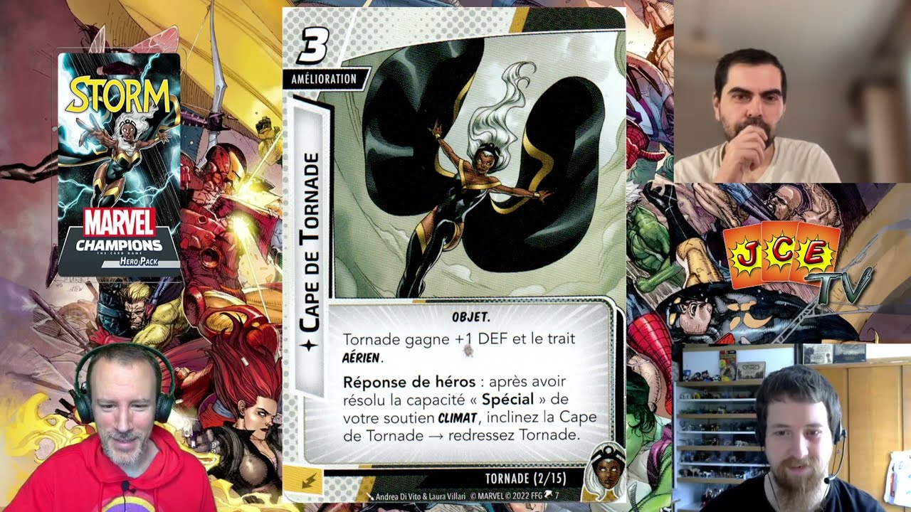 [Open the box] Tornade [Marvel Champions JCE TV]