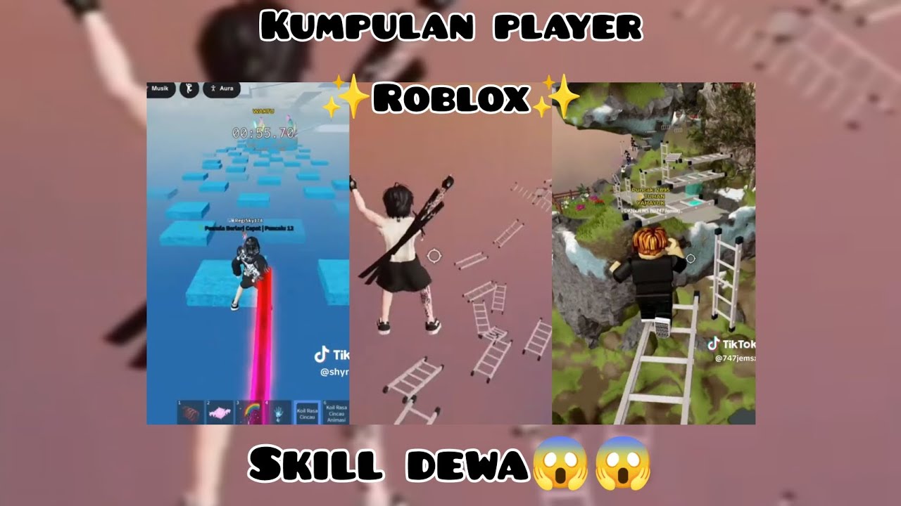 KUMPULAN PLAYER ROBLOX SKILL DEWA😱 #rblx #robloxdance #berubah #robloxedit #shorts #robloxshorts