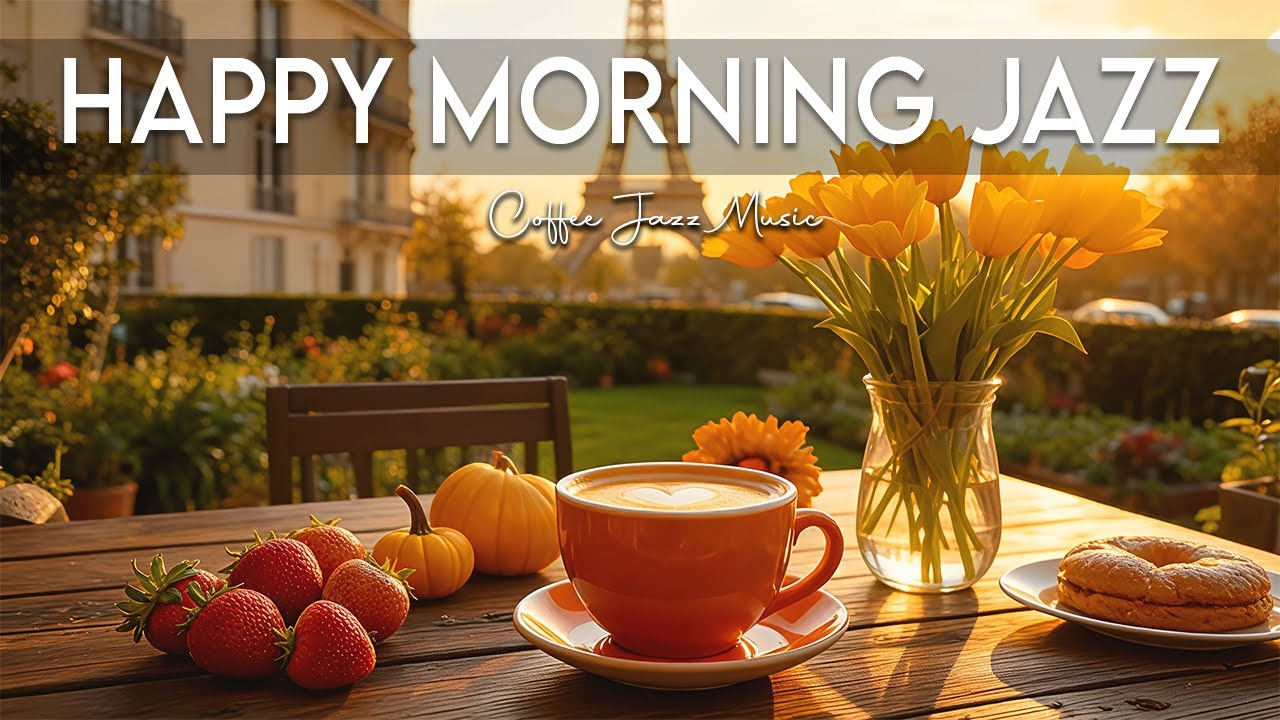 Happy Morning Jazz☕ March Bossa Nova Instrumental & Relaxing Jazz Cafe Music for Studying'