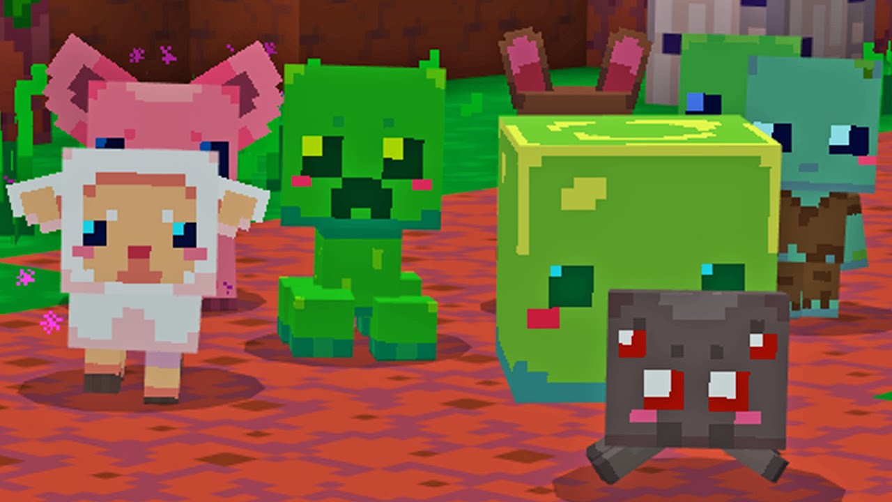 Minecraft, Men Vi Laver En CUTE Hær Af Dyr!