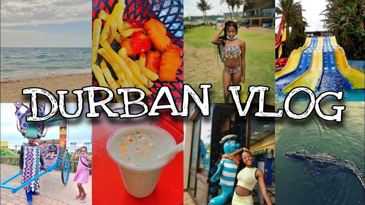 Travel Vlog in Durban||UShaka Marine🌍||South African YouTuber🌏👑