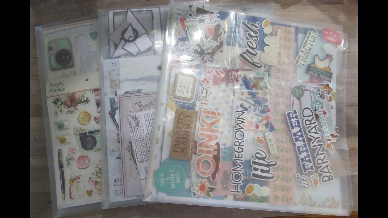 Organizing Collections   Scrapbooking Paper & Embellishments