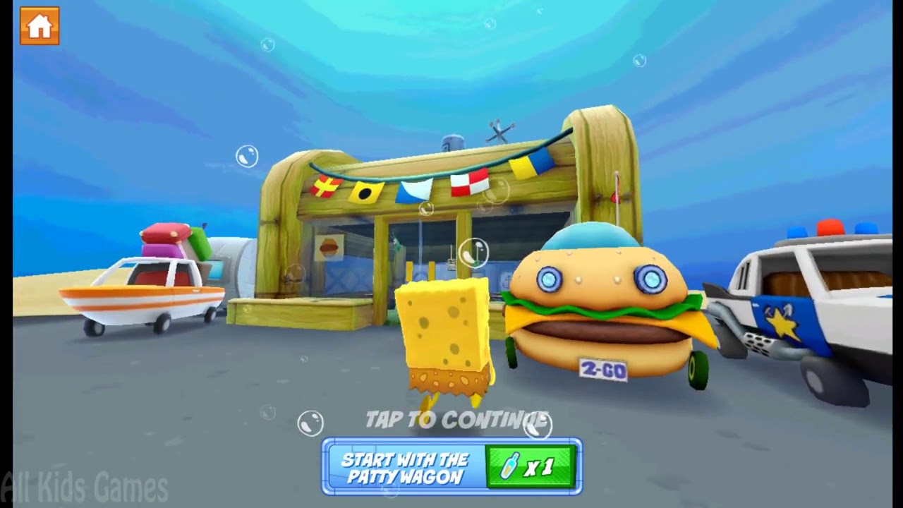 SpongeBob  Sponge on the Run   Fun Games For Kids
