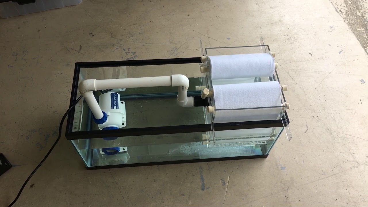 Reef Tank Roller Filter 3000 GPh