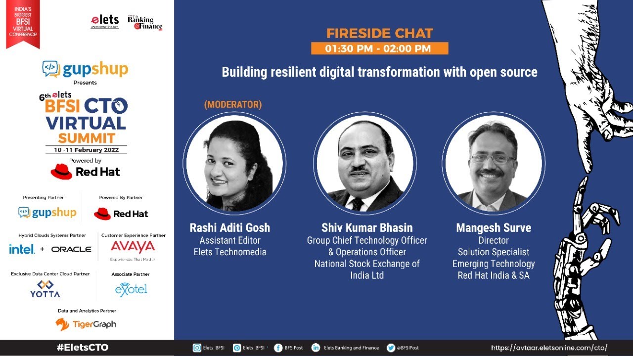 Fireside Chat - Building resilient digital Transformation with open source