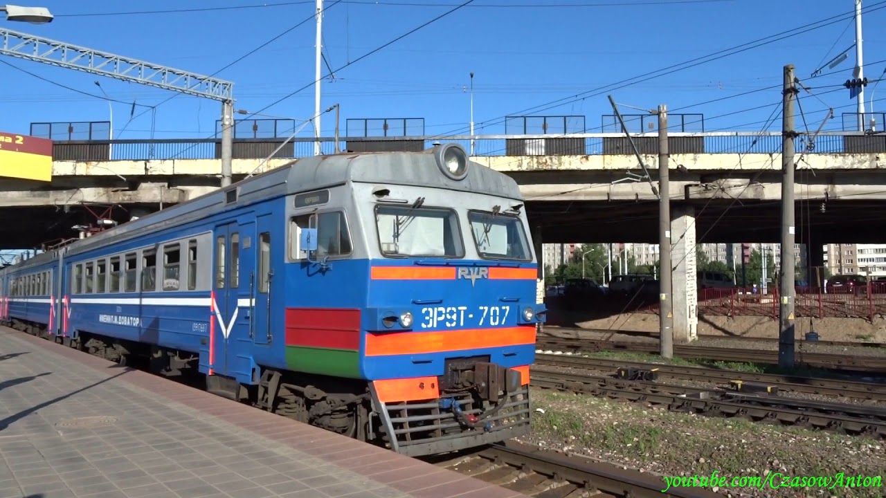 ER9 przejazd przez Mińsk / ЭР9 Проезд через Минск