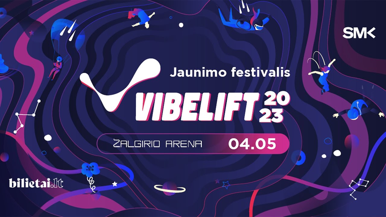 Jaunimo festivalio &bdquo;VibeLift&ldquo; transliacija