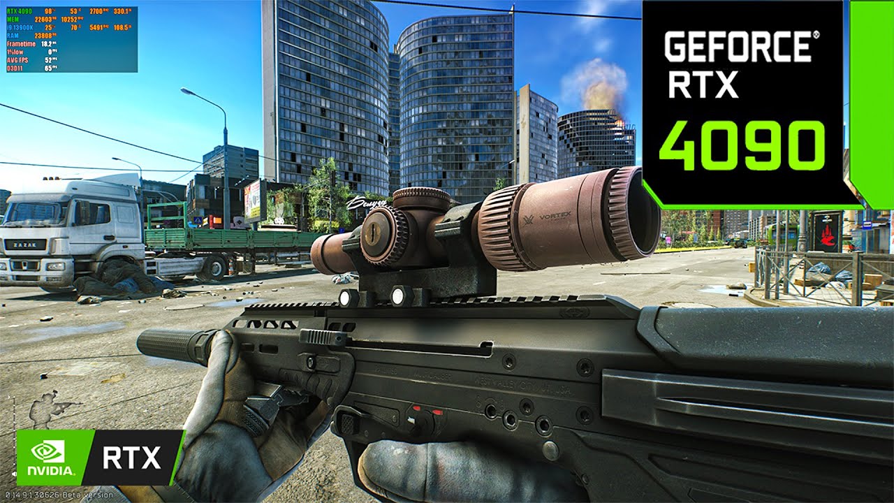Escape From Tarkov : RTX 4090 24GB ( 4K Maximum Settings DLSS OFF )