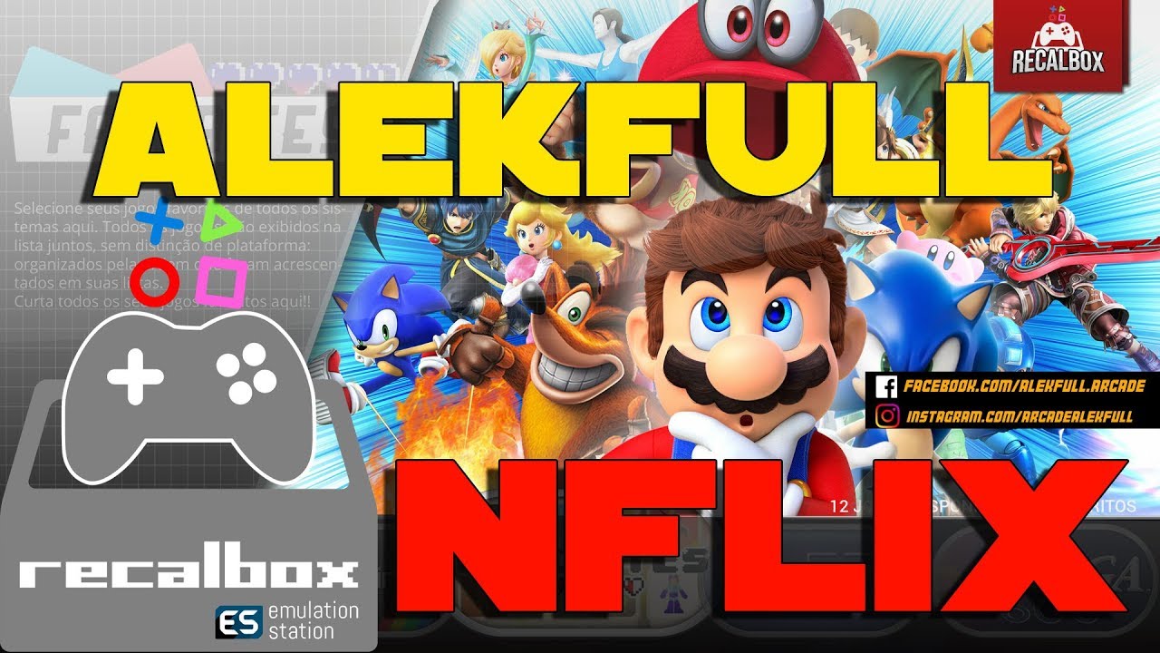 ALEKFULL NFLIX - New theme for RECALBOX