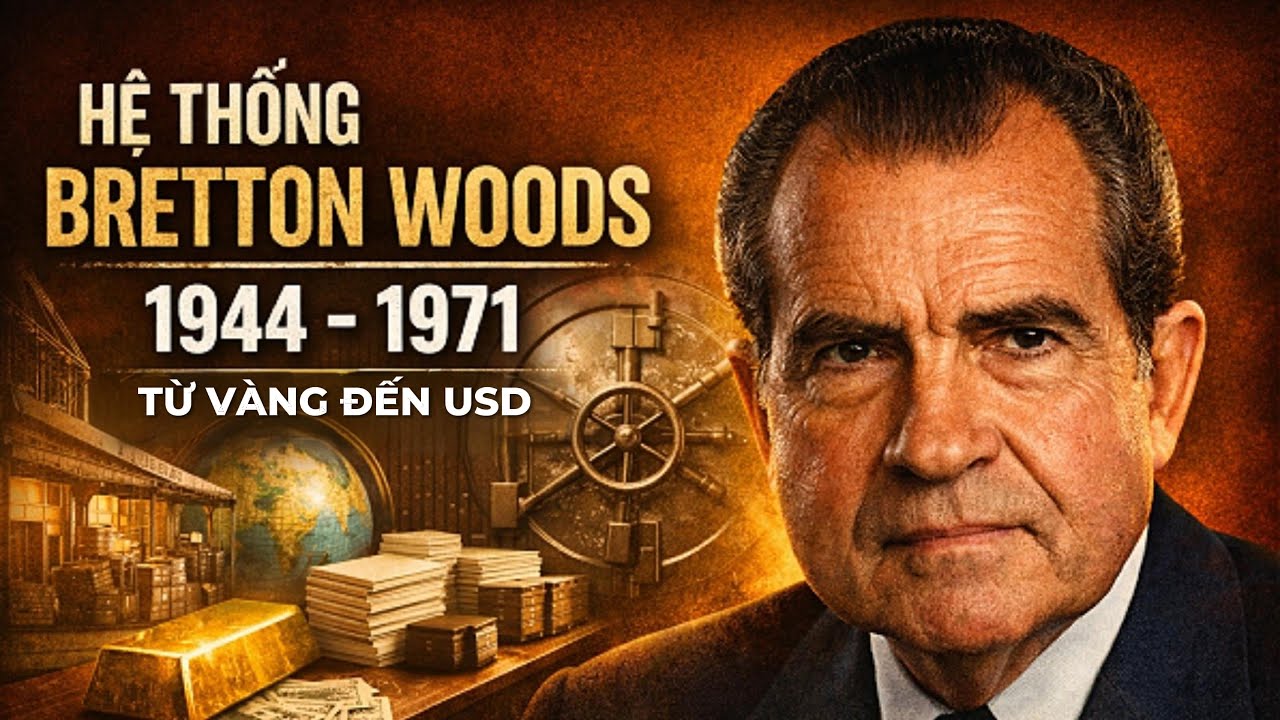 Bretton Woods (1944–1971): Nixon Đóng “Cửa Vàng” Và Đế Chế USD Ra Đời
