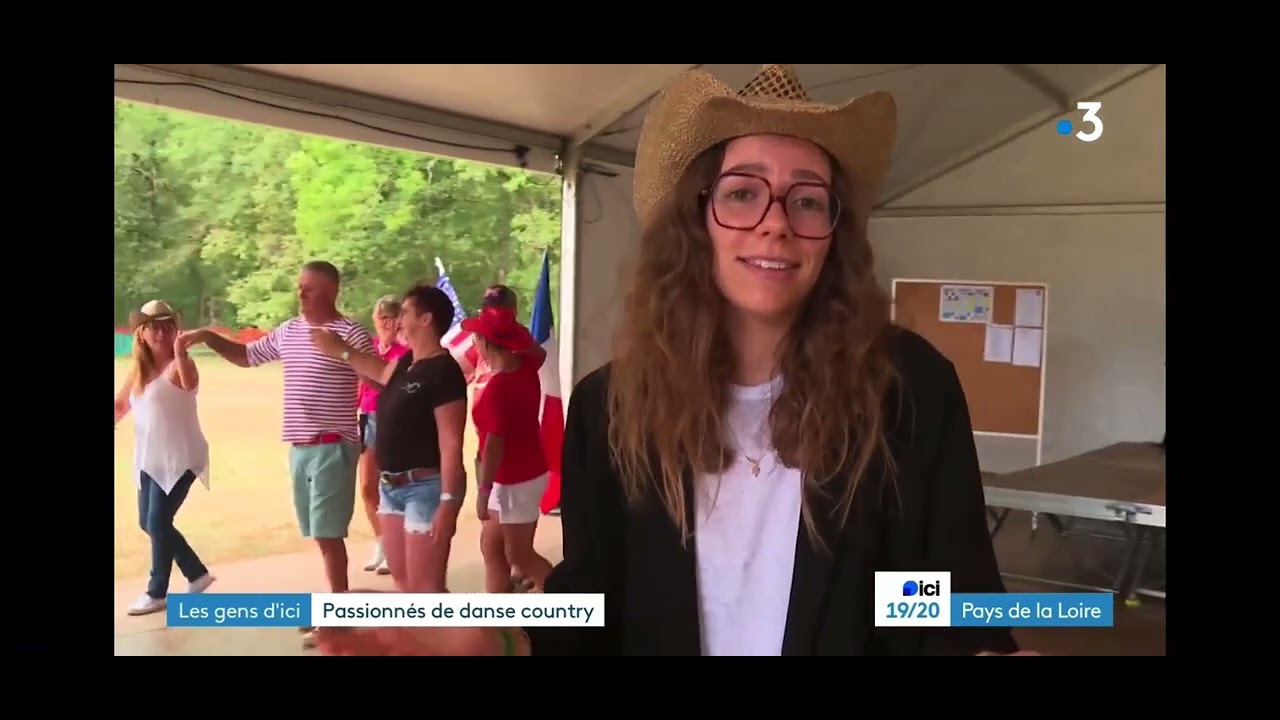 Festival Country à Basse Goulaine 2023 : le Goulaine Country Show reportage FR3