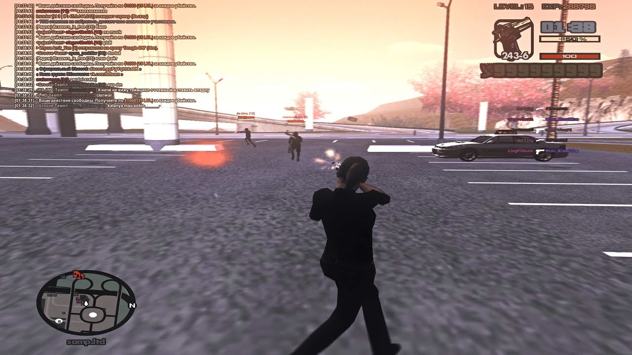 sawn fight on aero los santos  | LTD