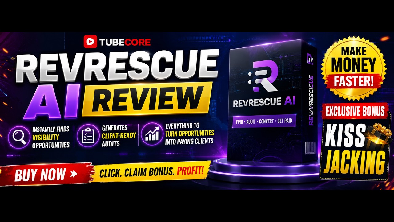 Обзор RevRescue AI | Досмотрите до конца, чтобы начать зарабатывать в интернете