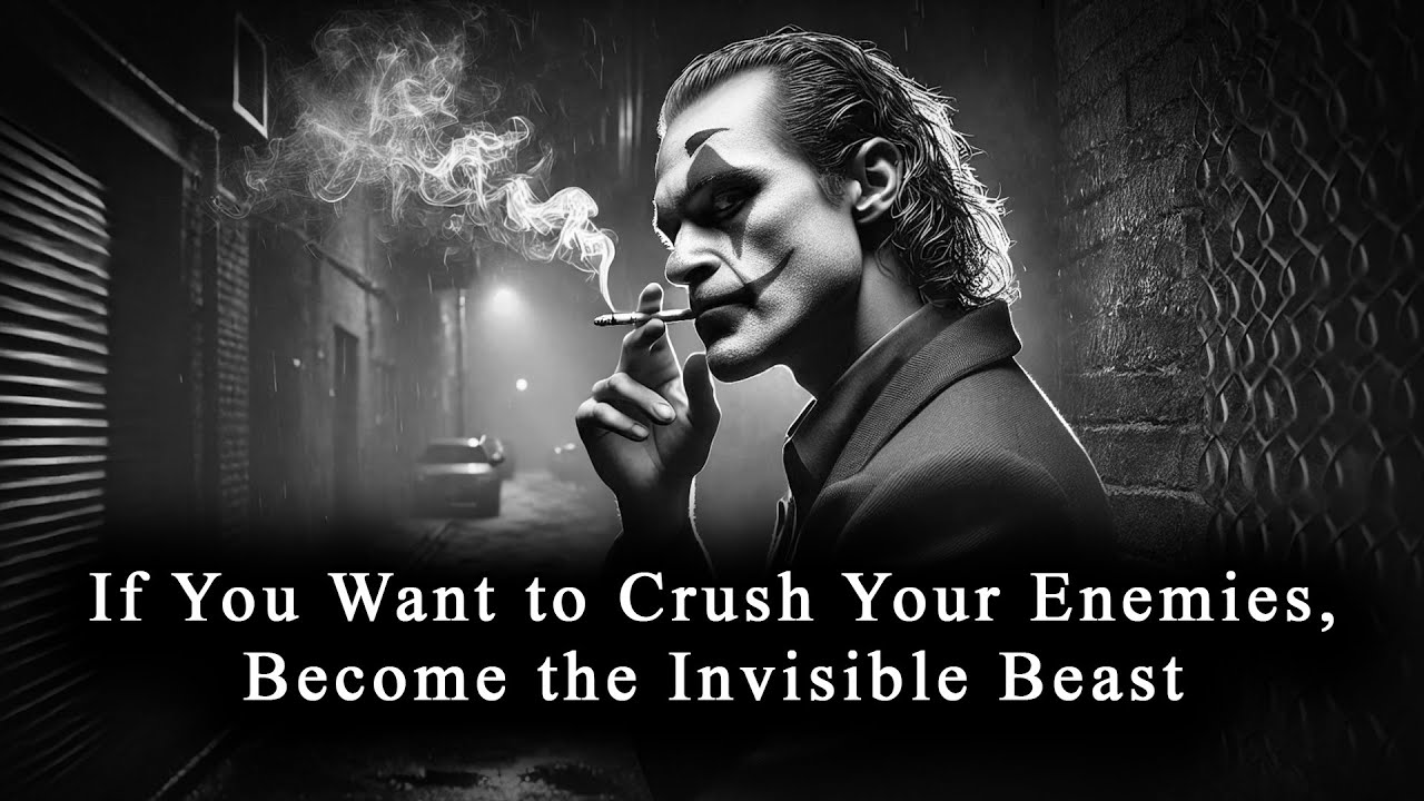 If You Want to Crush Your Enemies, Become the Invisible Beast - JOKER SPEECH