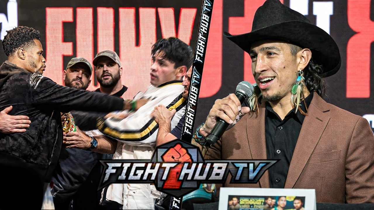 BREAKING: Devin CRASHES Ryan Vs Mario Press Conference & SHOVES Ryan Garcia