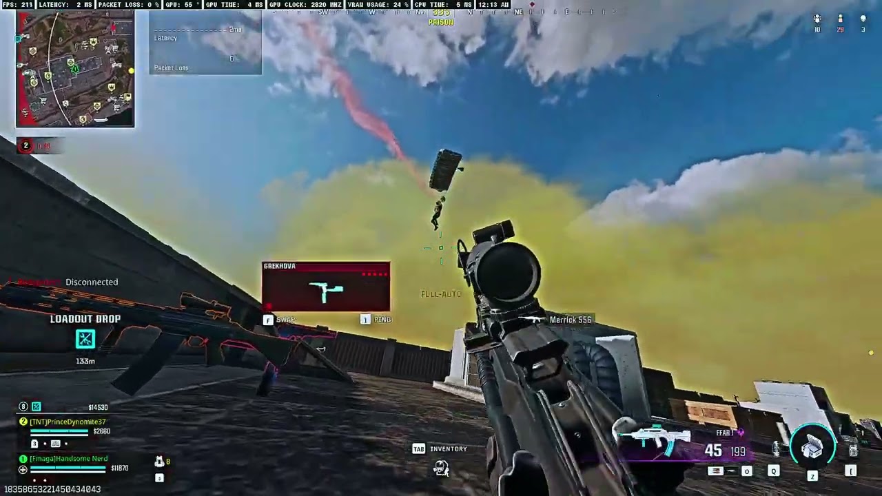 BO6 Rebirth Casual Win with Tory 11 kills Oct 29 2025