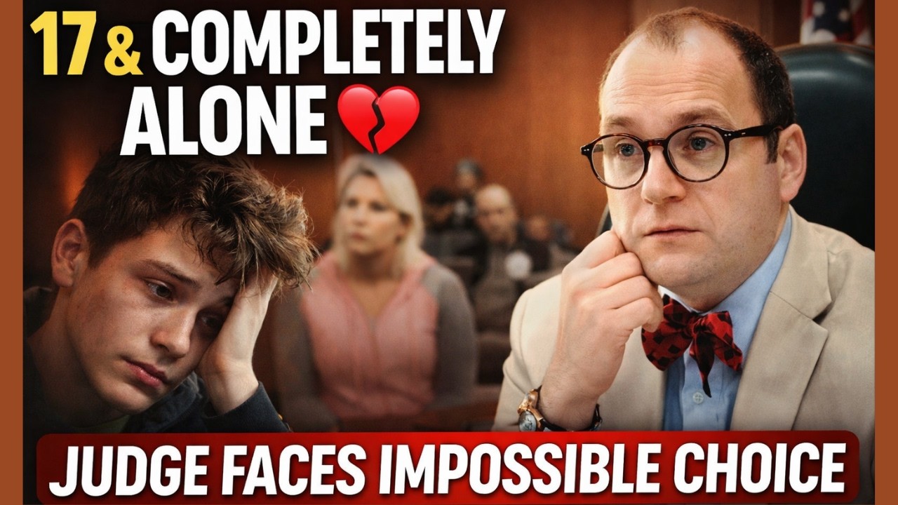 17 & Completely Alone 💔 | A Judge’s Impossible Decision That Shocked the Court