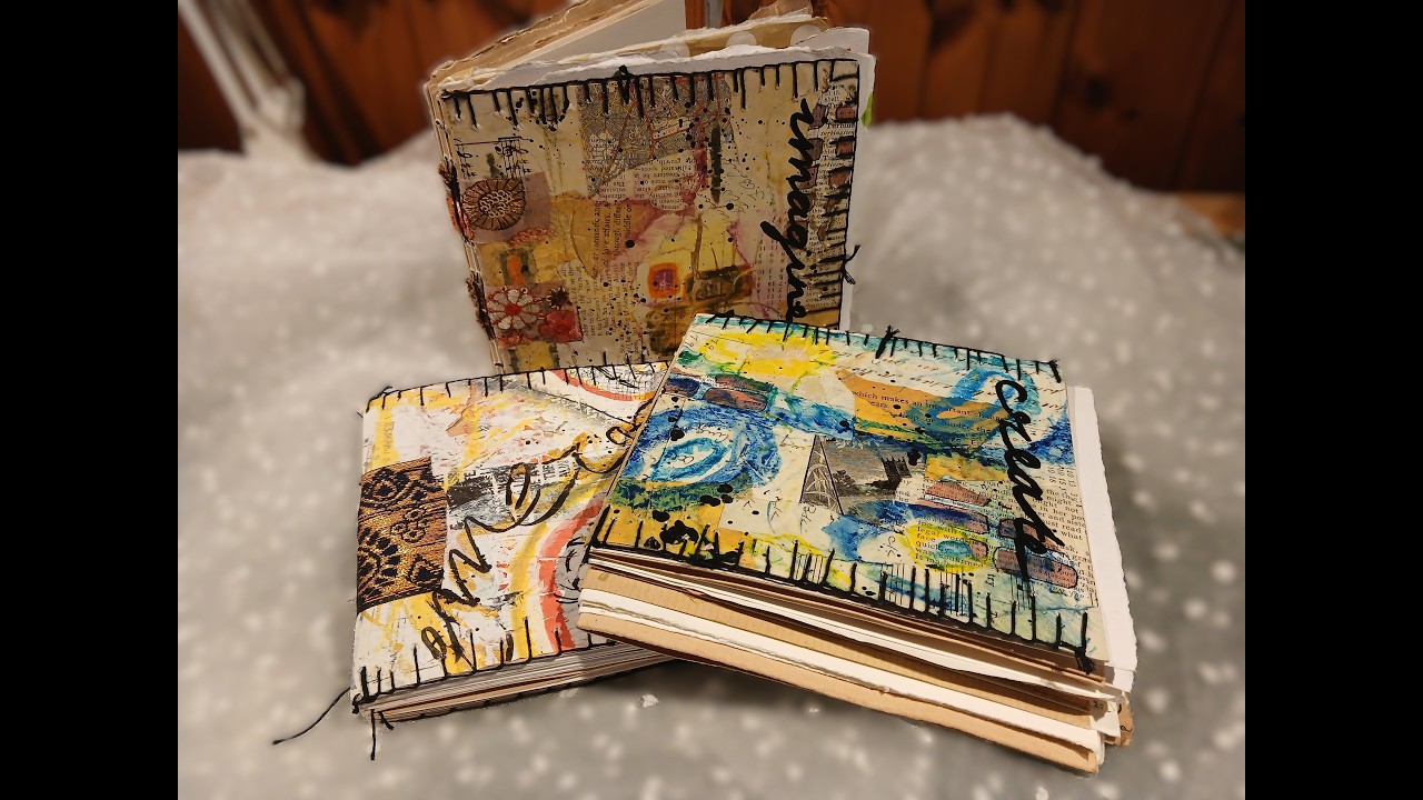 Tutorial: a longstitch sketchbook, with lots of tips and tricks to improve all your bookbinding.