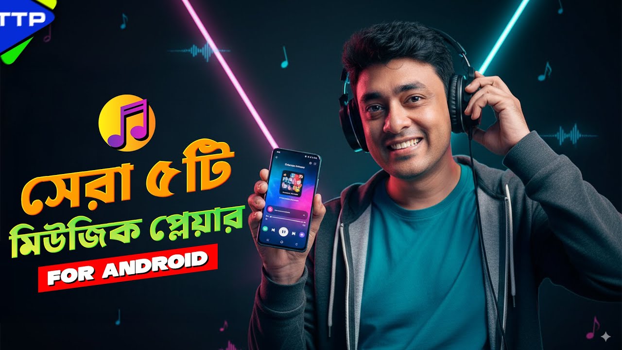 ৫ টি সেরা অফলাইন মিউজিক প্লেয়ারঃ Top 5 Offline Music Player for Android