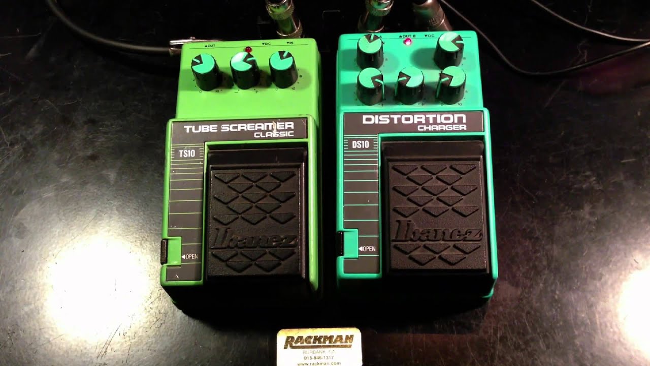 Vintage MIJ Ibanez TS10 Tube Screamer vs Vintage MIJ Ibanez DS10 Distortion