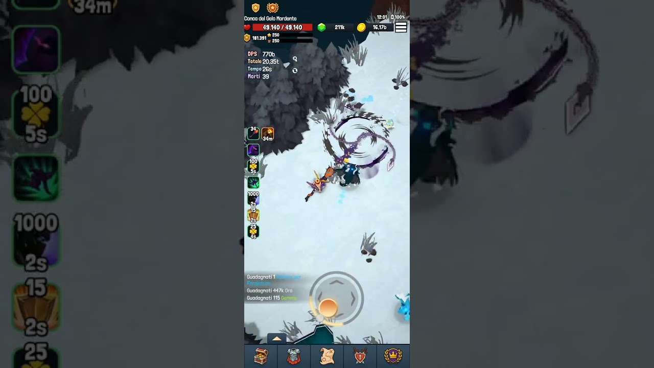 Eternal Hero - Chest Farm W1/2/3 275% speed. Android V.2.2.2