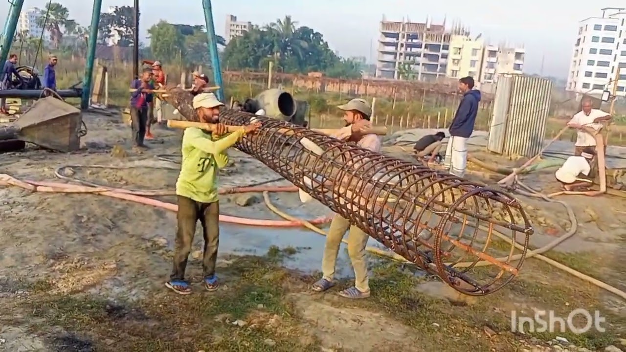 পাইলের কাজের কিছু ত্রুটি.Some errors in pile work