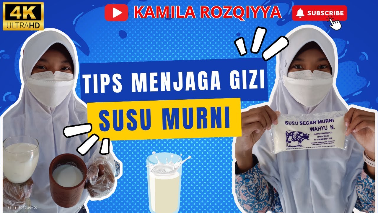 CARA MEREBUS SUSU SAPI MURNI | TERJAGA GIZINYA #susumurni #caramemasak #susu