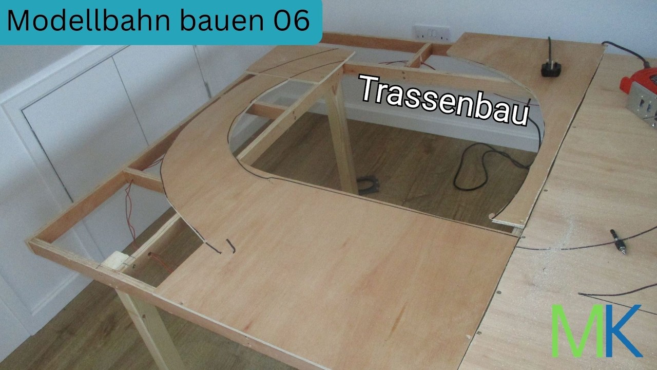 Modellbahn bauen 06 - Trassenbau