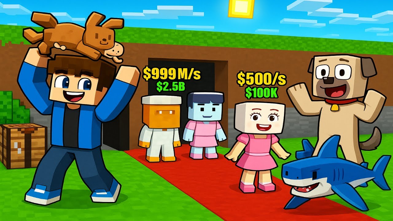 STEAL A BRAINROT A MINECRAFTBAN!