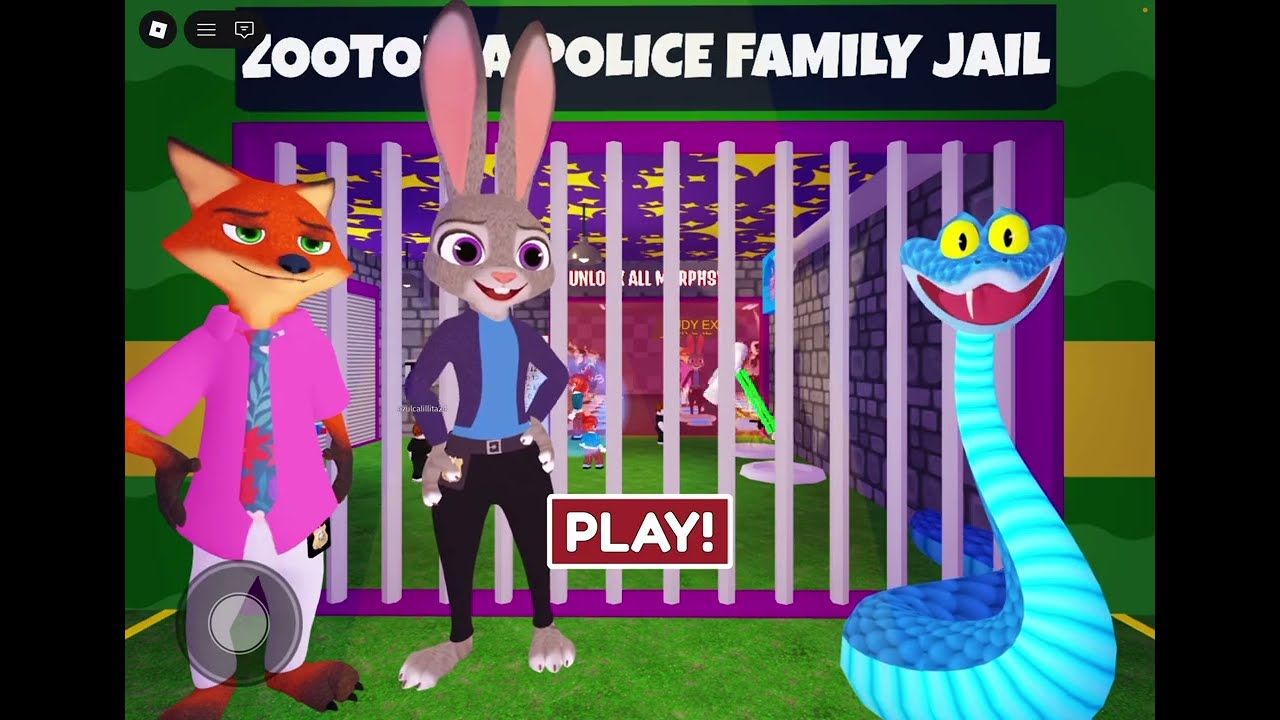 Jugando la prisión de zootopia 2 😱🤩| Nattgames 