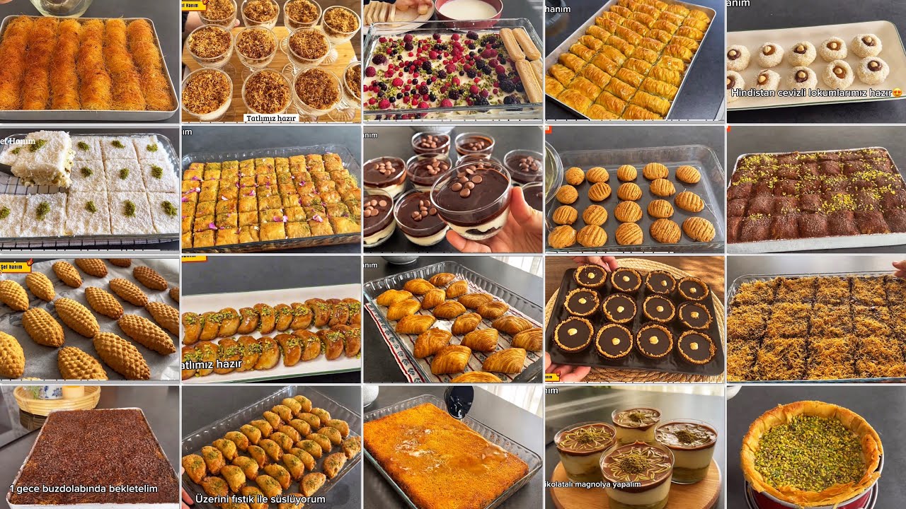 22 ВИДА РЕЦЕПТОВ ДЕСЕРТОВ И ТОРТОВ🤩 ПРАКТИЧЕСКИЕ И ВКУСНЫЕ ДЕСЕРТЫ / Рецепты тортов и десертов