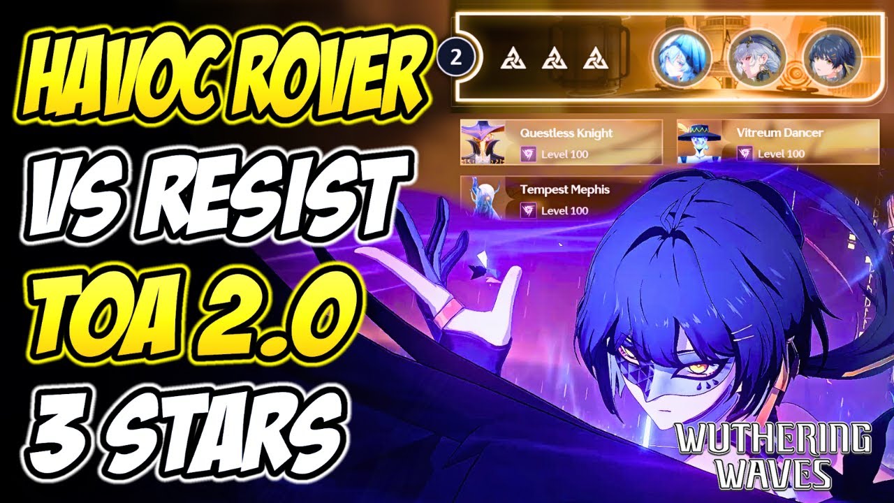 HAVOC ROVER vs HAVOC RESIST TOWER OF ADVERSITY (Patch 2.0)  | Wuthering Waves