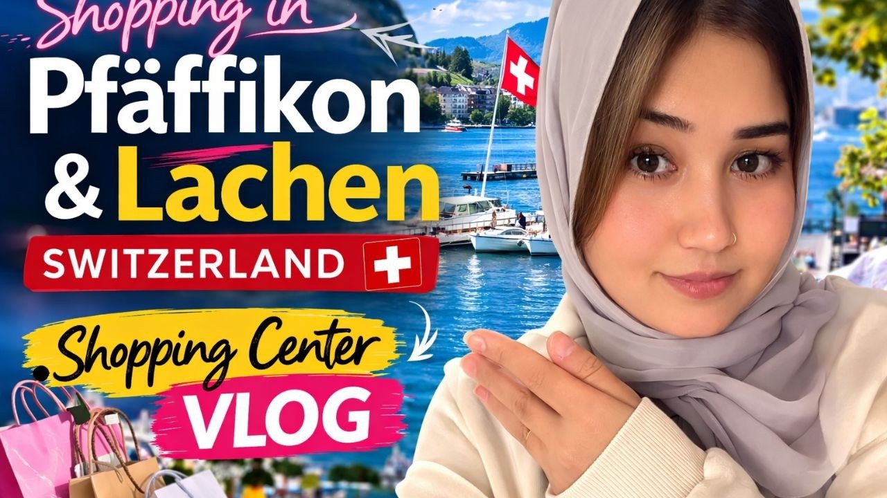 Shopping in Pfäffikon & Lachen Switzerland Vlog