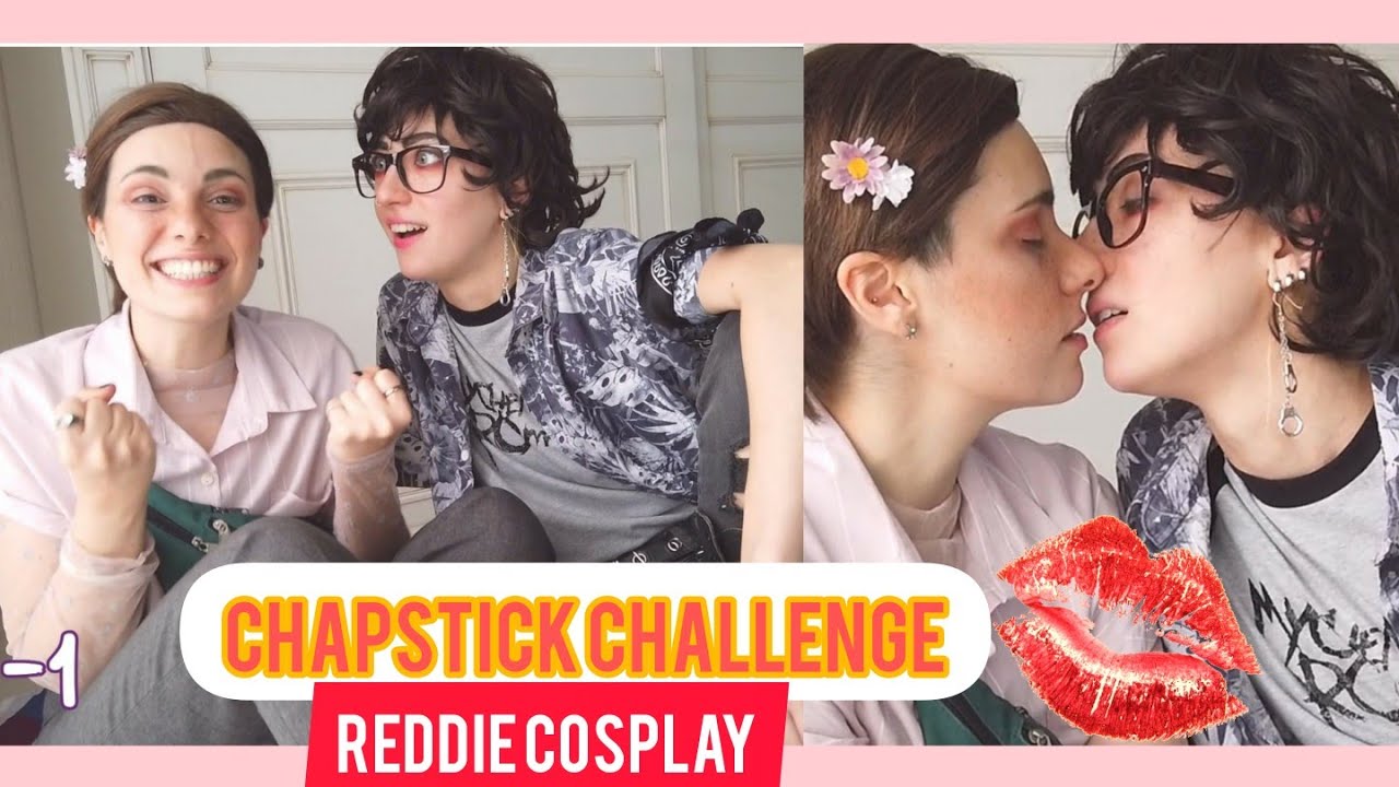 Chapstick Challenge with TEEN REDDIE (IT Cosplay)