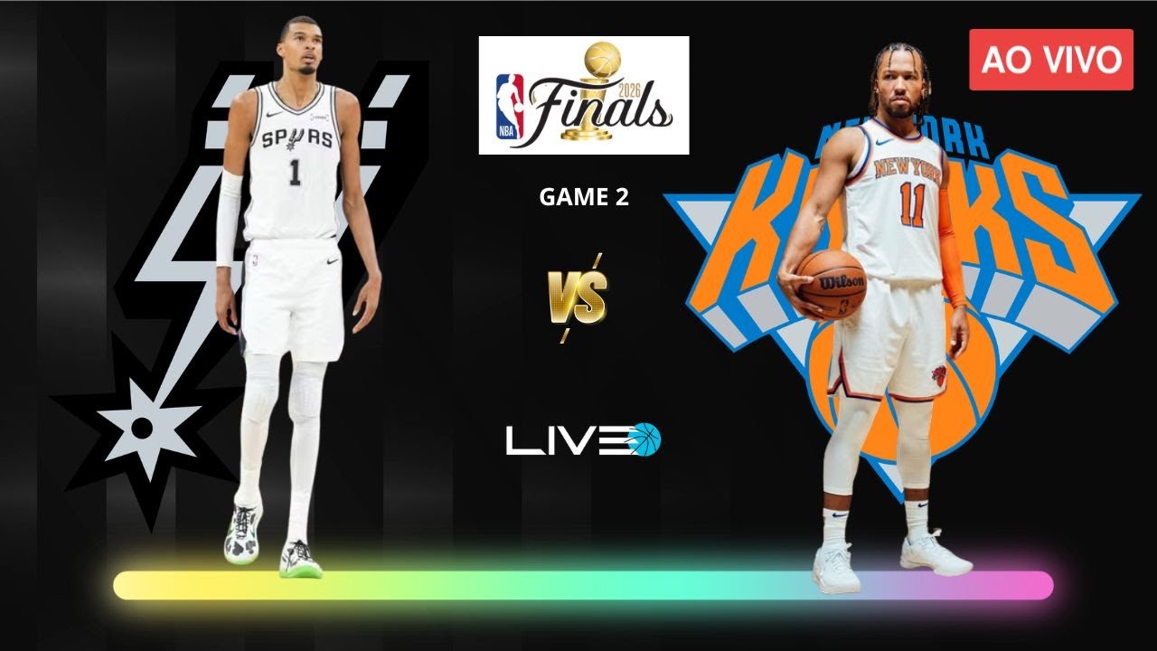SAN ANTONIO SPURS x NEW YORK KNICKS - FINAL NBA AO VIVO l Wembanyma vs Jalen Brunson