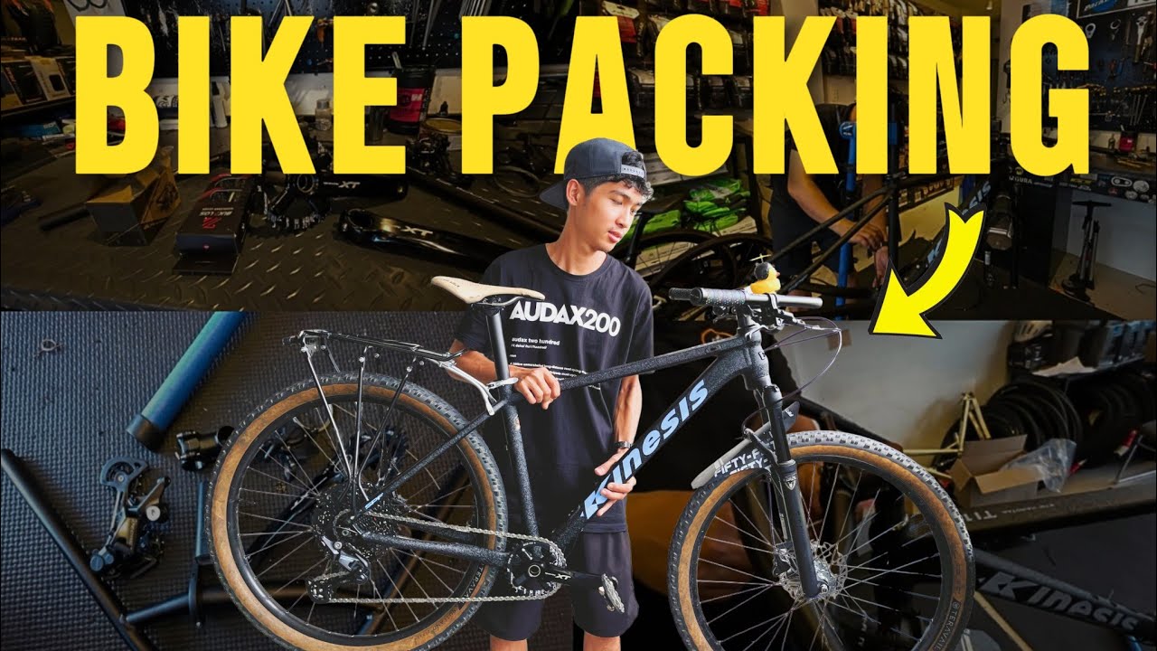 🚴 BEGINNERS BIKE PACKING SET AND TOURING SET UP IDEAS (ALL AROUND BIKE).