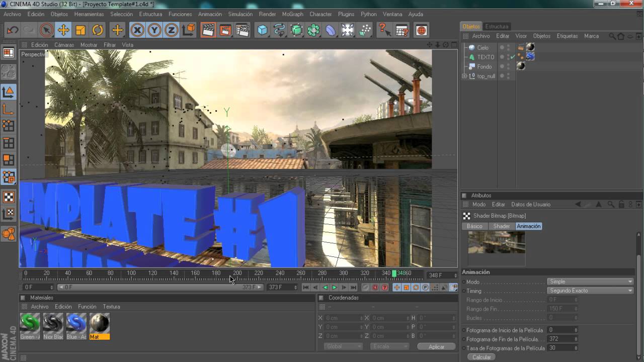 Template #1- Motion Track 3D BO2 Slums FREE