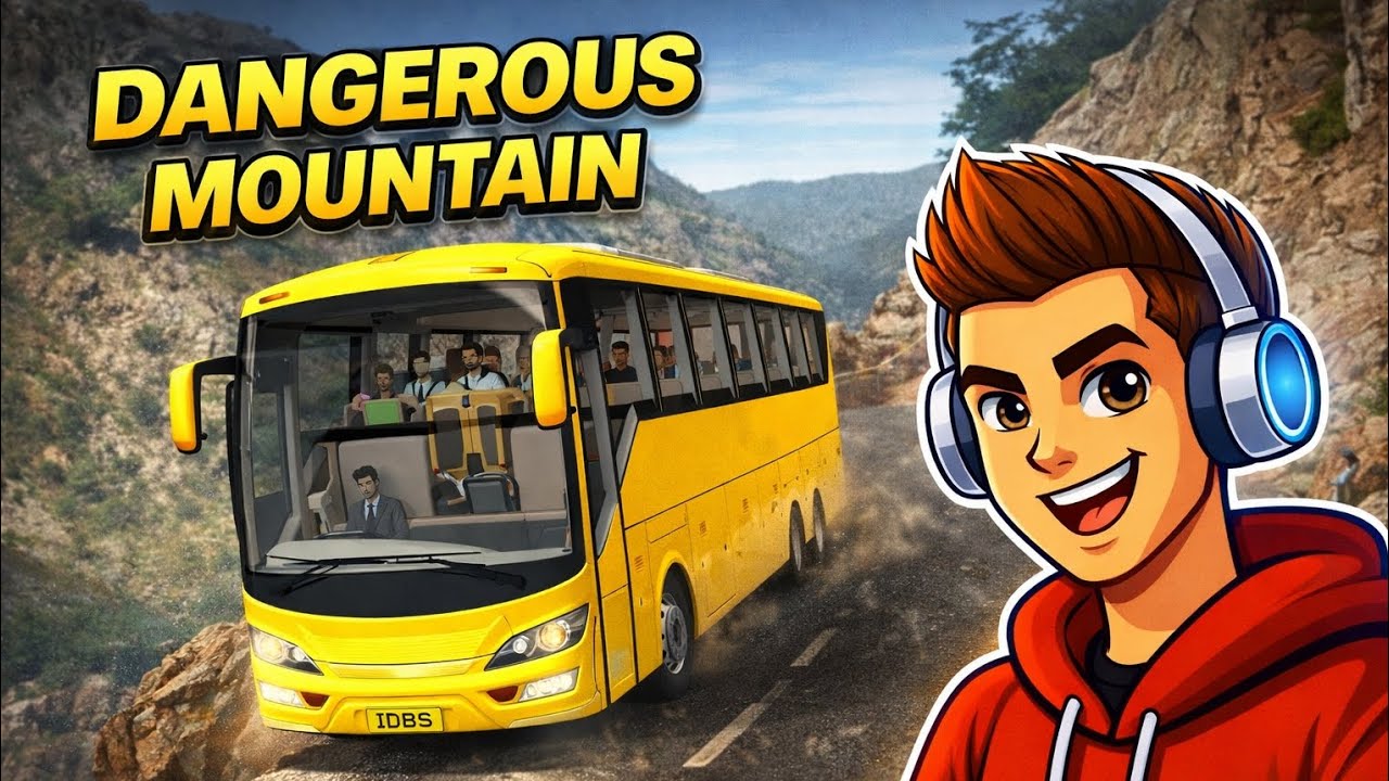 IDBS BUS GAME l DANGEROUS MOUNTAIN l 🏔️/ MJ.DREAM22/