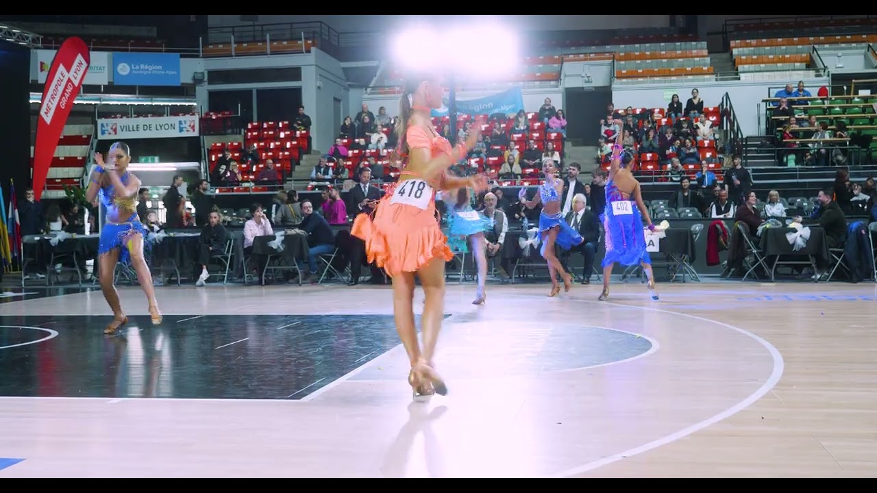 [ROU] Tudor Ana Erika | SAMBA | WDSF Youth Solo Latin | Lyon French Open 2025
