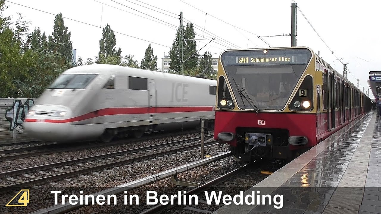 Treinen in Berlin Wedding - 23 september 2018