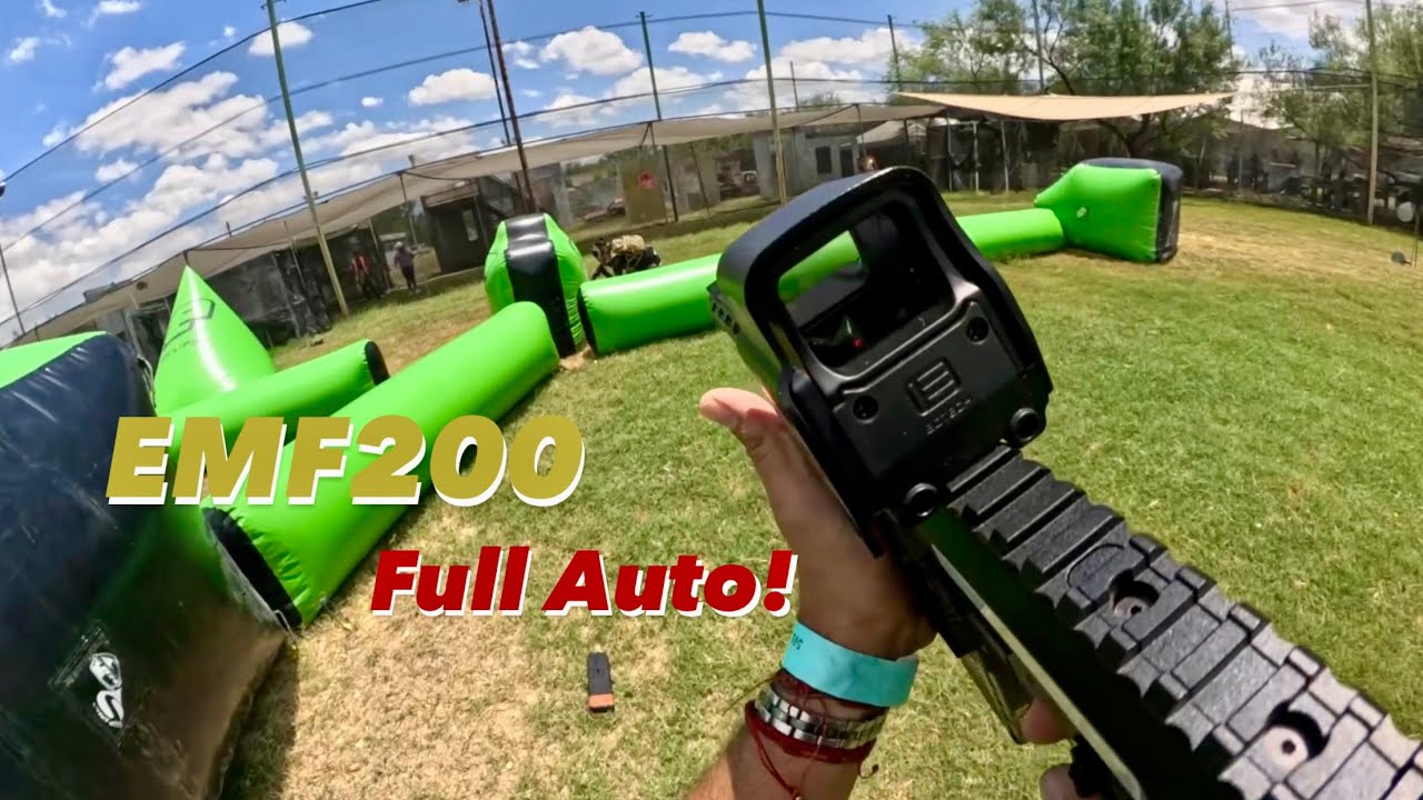 Magfed Paintball Probando la EMF200 en El Portal Gotcha #paintball #milsim #combat  #gaming