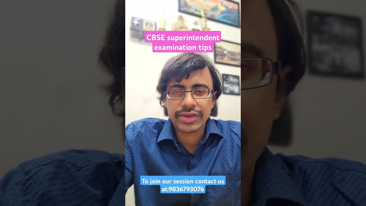 Top Tips to Crack CBSE Superintendent Exam Fast! #CBSE #ExamTips #Superintendent #StudySmart