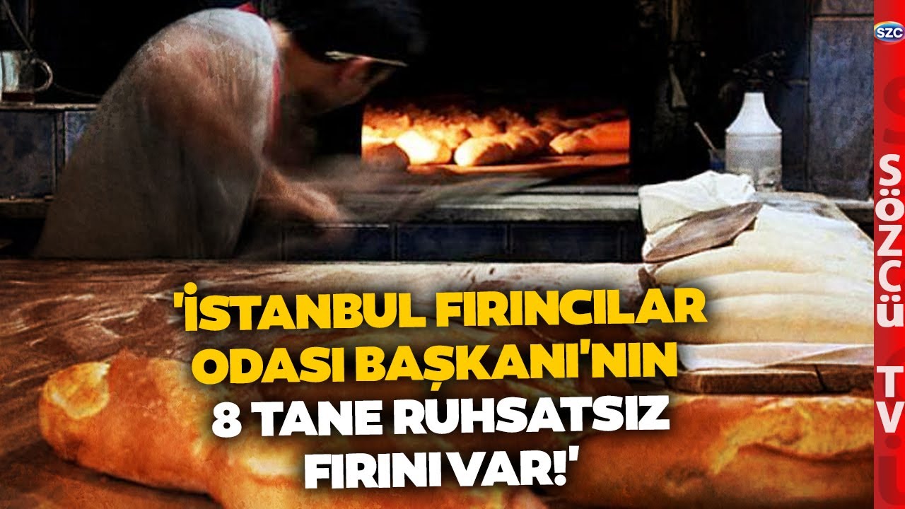 'İstanbul Fırıncılar Odası Başkanı Ruhsatsız Fırın İşletiyor' Kerem Kolivar'dan Çarpıcı İddia!