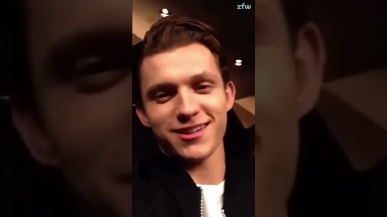 Tom Holland manifesting his life