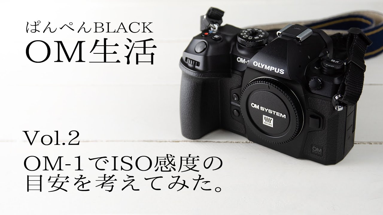 OM-1でISO感度の目安を考えてみた ーOM生活 Vol2ー