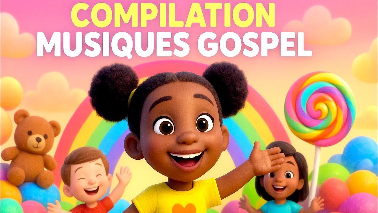🎶Chant pour enfants - Compilation Musiques Gospel 🎶 | Chansons chr&eacute;tiennes pour enfants en fran&ccedil;ais