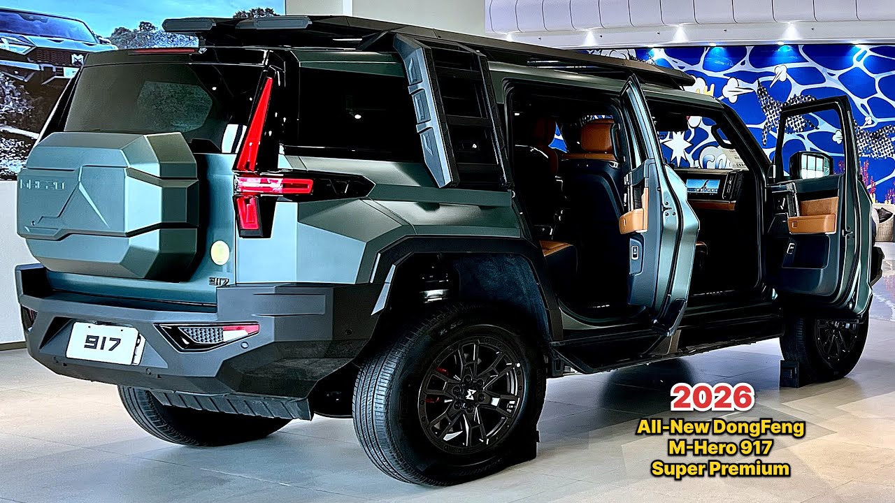 New Arrival! 2026 DongFeng M-Hero 917 Premium - New Technology Exterior and Interior