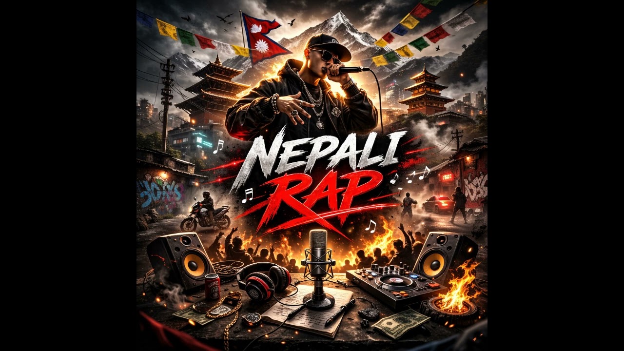 Nepali rap song , ai generated. 