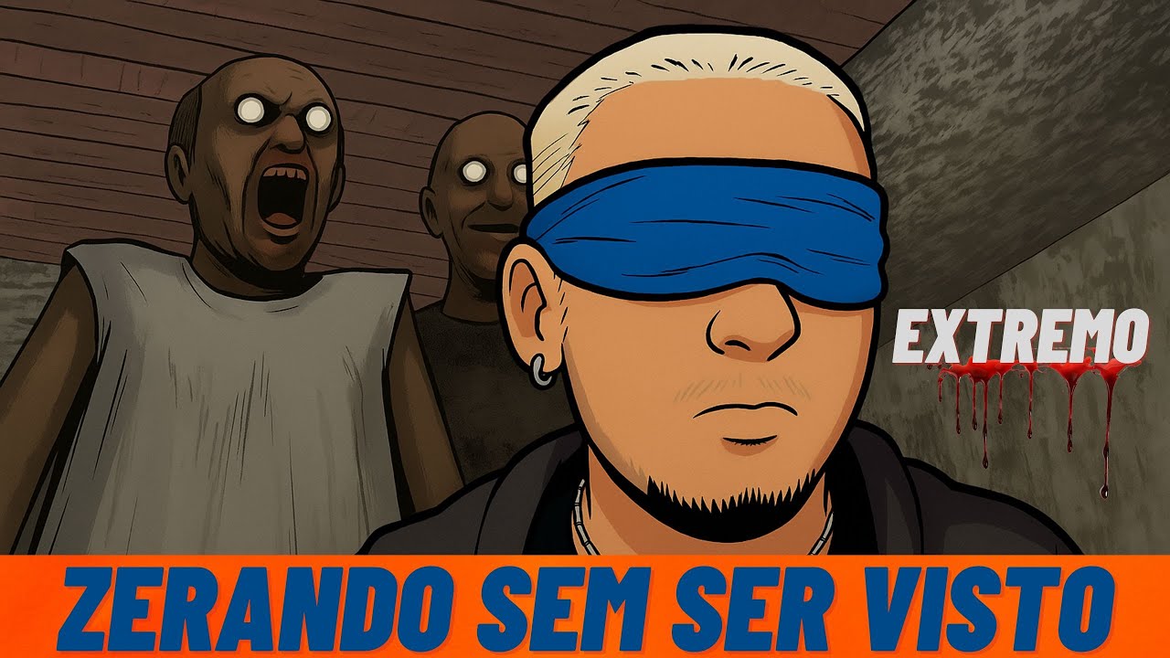DESAFIO NO EXTREMO  : MODO INVISIVEL '  GRANNY + GRANDPA + ARANHA DO ESGOTO