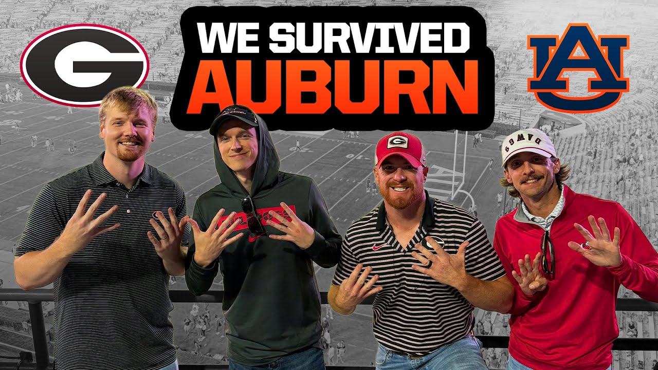 Georgia Fans INVADE Auburn | WILD Game in Jordan-Hare